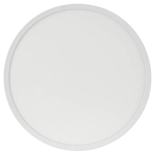 Plafonnier LED Lumaro Plastique - Blanc - 1 flamme