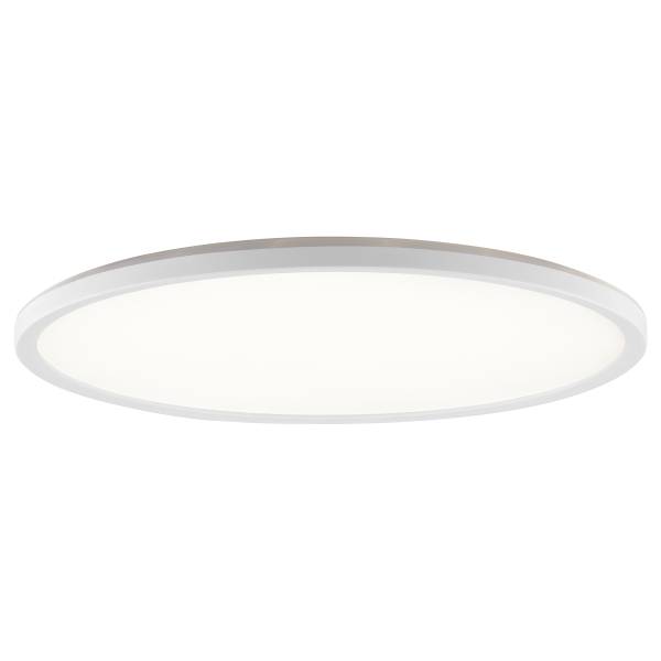 Plafonnier LED Lumaro Plastique - Blanc - 1 flamme