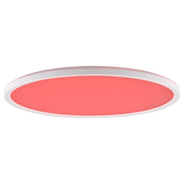 Plafonnier LED Lumaro Plastique - Blanc - 1 flamme