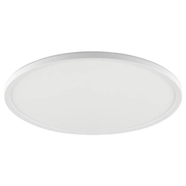 Plafonnier LED Lumaro Plastique - Blanc - 1 flamme