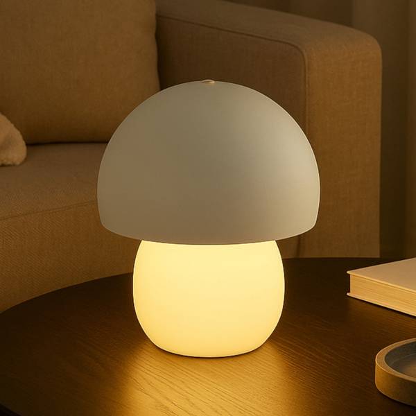 LED-tafellamp Dupis ijzer - wit - 1-lichts