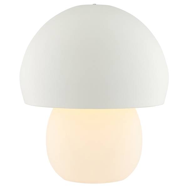 LED-tafellamp Dupis ijzer - wit - 1-lichts