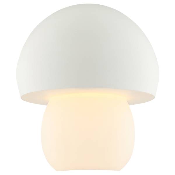 LED-tafellamp Dupis ijzer - wit - 1-lichts