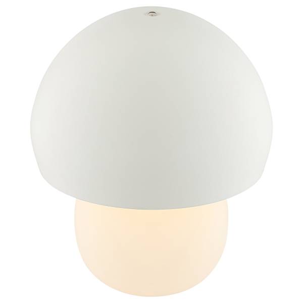 LED-tafellamp Dupis ijzer - wit - 1-lichts