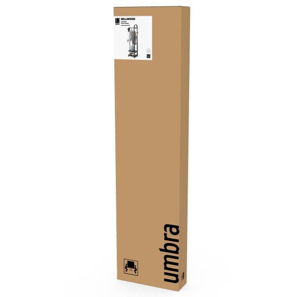 Garderobe Bellwood schmal Schwarz