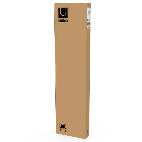 Garderobe Bellwood schmal Schwarz