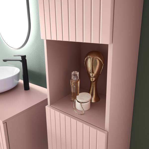 Ensemble de salle de bain AITOO Type A Rose vieilli