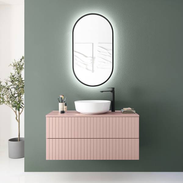 Ensemble de salle de bain AITOO Type 2 Rose vieilli