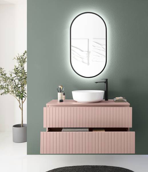 Ensemble de salle de bain AITOO Type 2 Rose vieilli