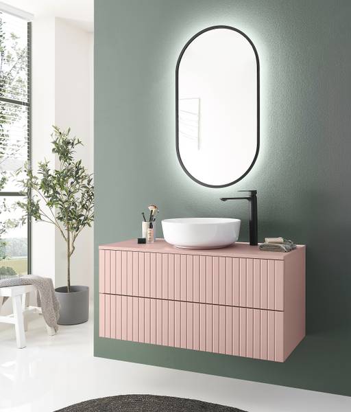 Ensemble de salle de bain AITOO Type 2 Rose vieilli