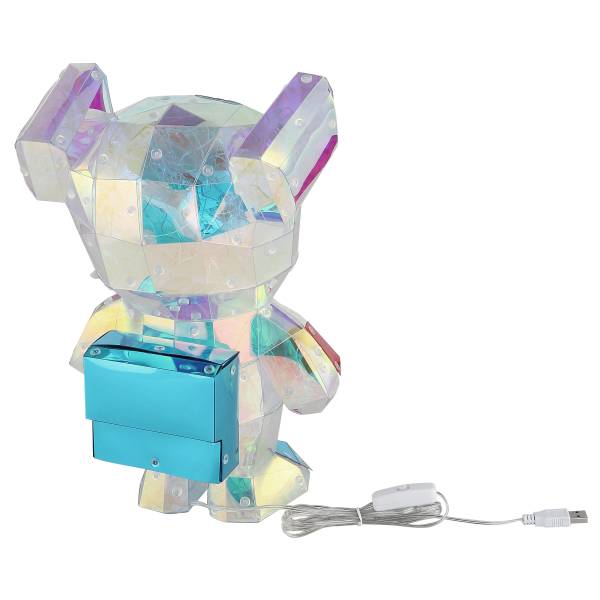 LED-Tischleuchte Brondar Teddy Acrylglas - Mehrfarbig - 1-flammig