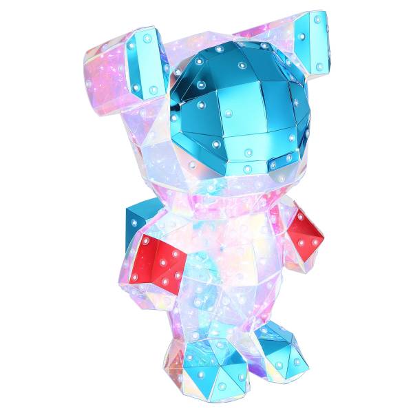 LED-Tischleuchte Brondar Teddy Acrylglas - Mehrfarbig - 1-flammig