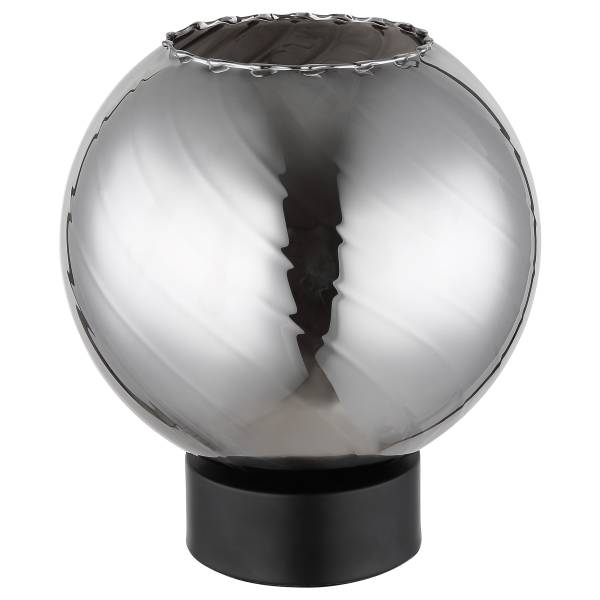 Lampe de table Ulf Fer - Noir - 1 flamme