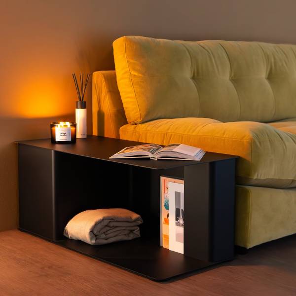 Couchtisch Adaptable Metall - Schwarz