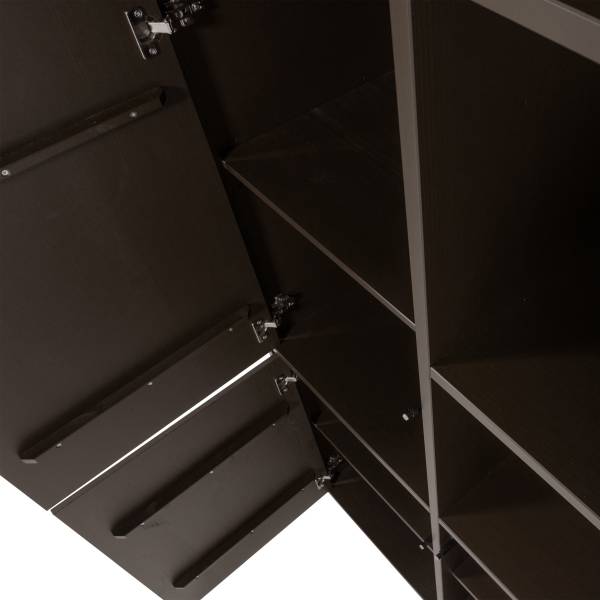 Massiver Schrank Meggy - 108 cm Braun - Ausrichtung rechts