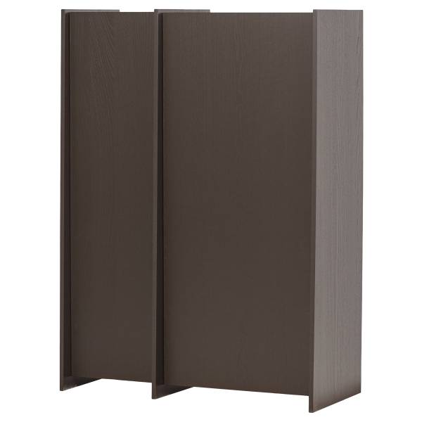 Massives Highboard Brock Graubraun