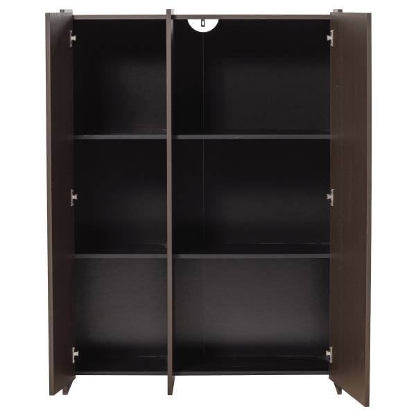 Massives Highboard Brock Graubraun