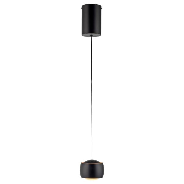 LED-Pendelleuchte Ballini Eisen -Schwarz - Flammenanzahl: 1