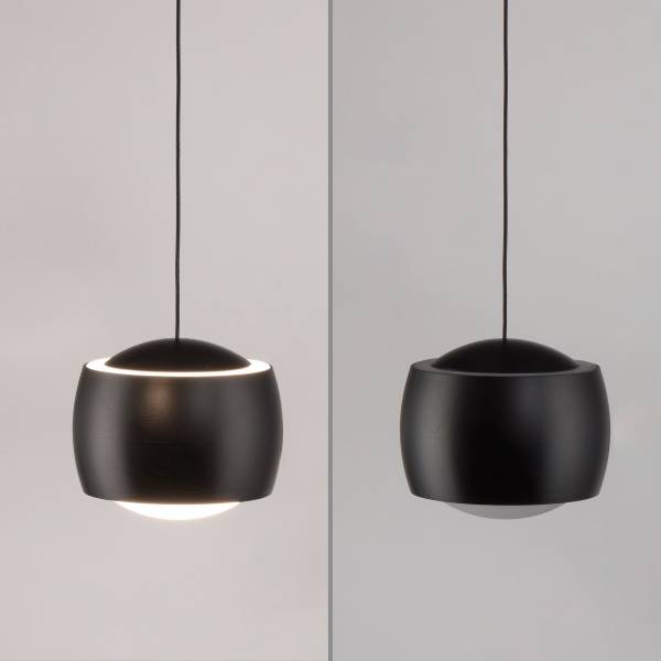 LED-Pendelleuchte Ballini Eisen -Schwarz - Flammenanzahl: 1