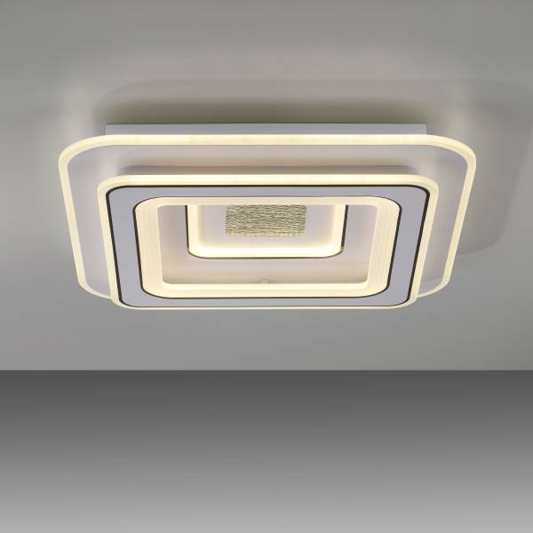 LED-Deckenleuchte Tolago Typ B Kunststoff - Weiß - 1-flammig