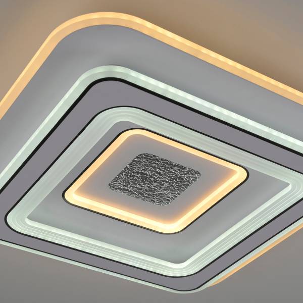 LED-Deckenleuchte Tolago Typ B Kunststoff - Weiß - 1-flammig