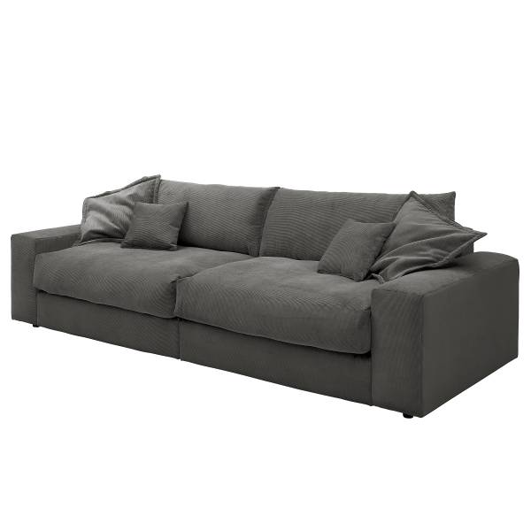 Big-Sofa CAMILL Typ A Cordstoff Fjella: Anthrazit