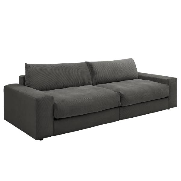 Big-Sofa CAMILL Typ A Cordstoff Fjella: Anthrazit