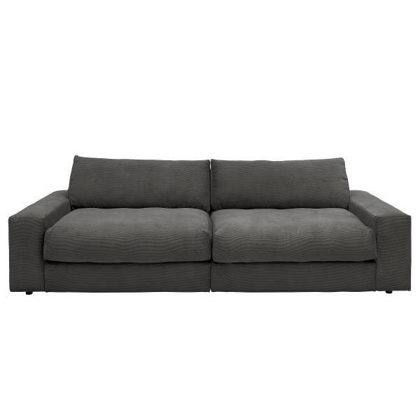 Big-Sofa CAMILL Typ A Cordstoff Fjella: Anthrazit