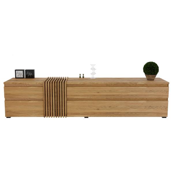 TV-Lowboard MANUFAKTUR LINE Eiche