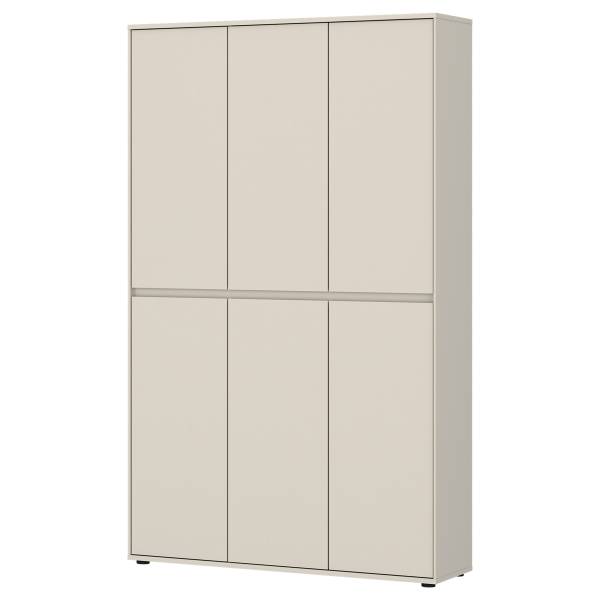 Schuhschrank Brayu Kaschmir - Breite: 112 cm