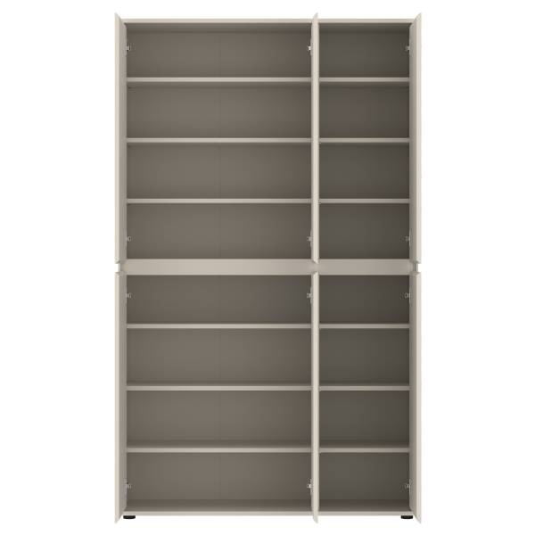 Schuhschrank Brayu Kaschmir - Breite: 112 cm