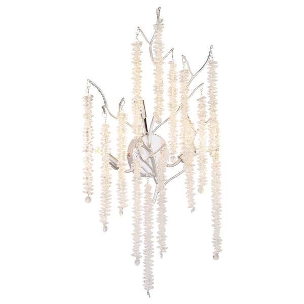 Wandleuchte Laverne Acrylglas / Eisen - 3-flammig
