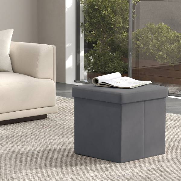Sitzhocker Gunni mit Stauraum 38 x 38 cm