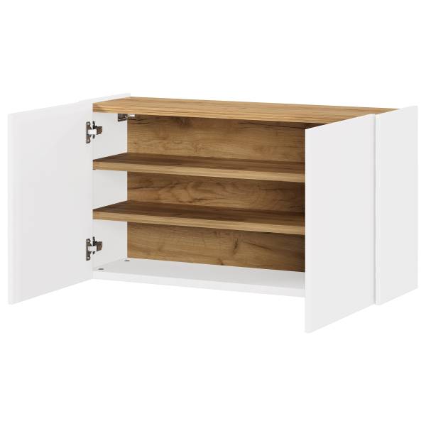 Halmeubelset Libbiano 3-delig hoekig B wit