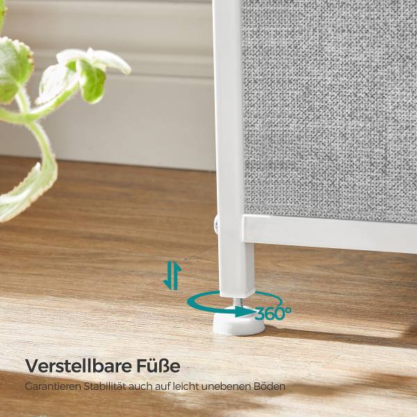 Kommode Tandiga - Breite 80 cm Grau / Weiß