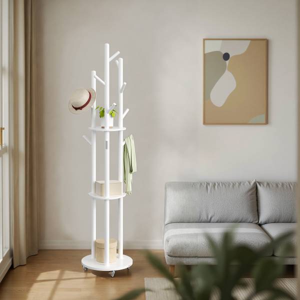 Porte-manteau Magais Blanc