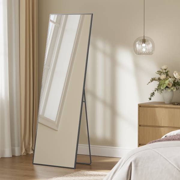 Miroir debout Timotea Noir