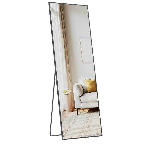 Miroir debout Timotea Noir