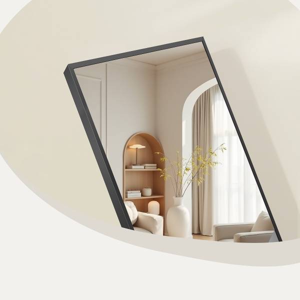Miroir debout Timotea Noir