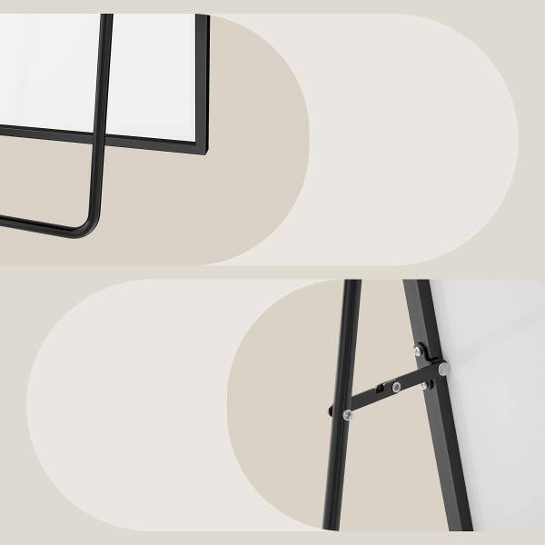 Miroir debout Timotea Noir