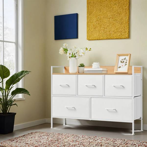 Commode Tandiga - 98 cm Blanc