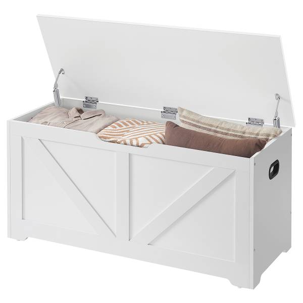 Panca da letto Bakita bianco