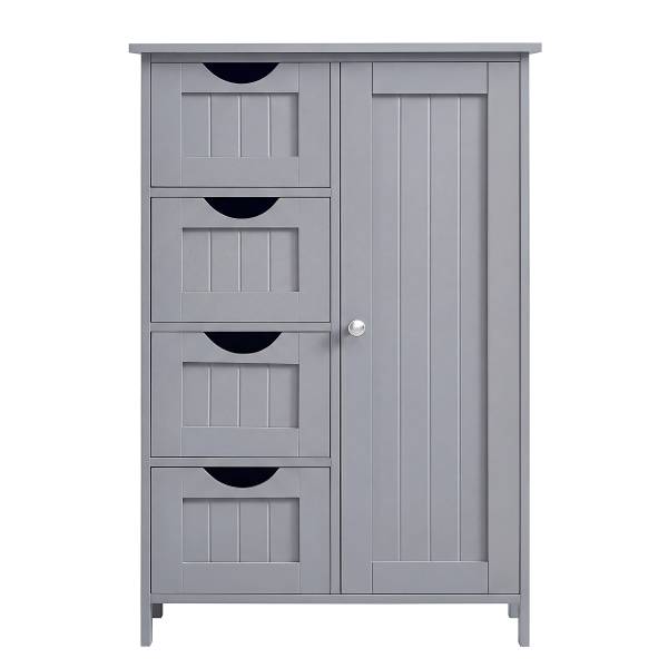 Midischrank Gandzi 55 cm breit Grau