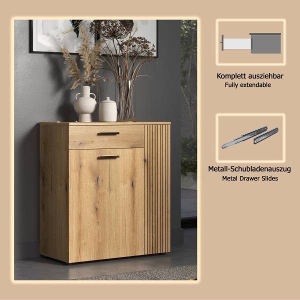 Kommode Bliss Eiche Dekor