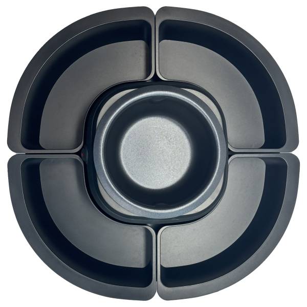 Fondue-Set SF 430 Kunststoff - Schwarz