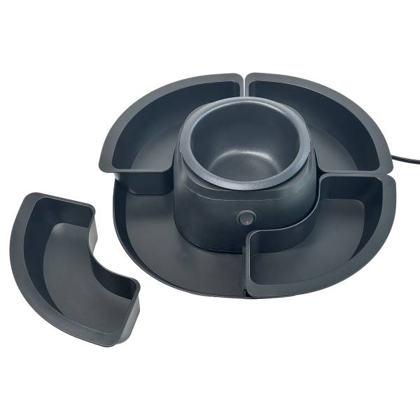 Fondue-Set SF 430 Kunststoff - Schwarz