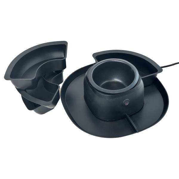 Fondue-Set SF 430 Kunststoff - Schwarz
