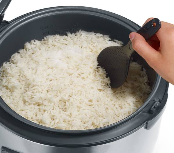 Reiskocher Cook 200 Edelstahl / Kunststoff - Silber / Schwarz