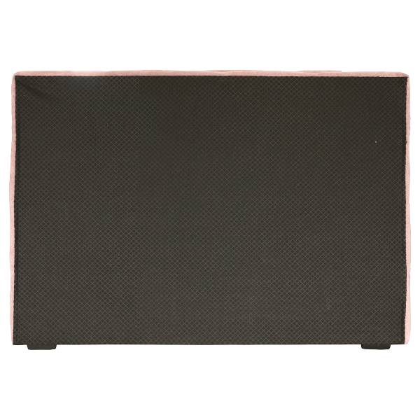 Boxspringbett Ascura mit Bettkasten Chenille Behati: Rosé - 140 x 200cm