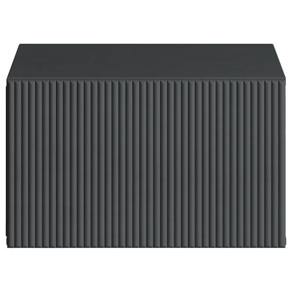 Massives Hänge-TV-Lowboard SKAO Anthrazit - Breite: 250 cm